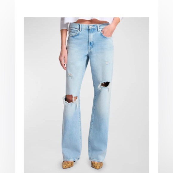 7 For All Man Kind. TESS TROUSER color Secret Keeper size 26 - Picture 1 of 6